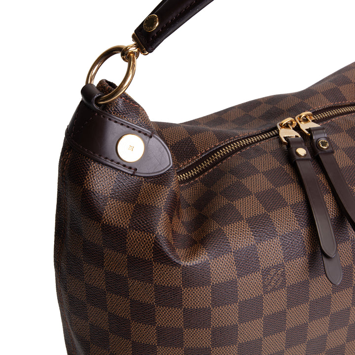 LOUIS VUITTON Damier Ebene Duomo Hobo