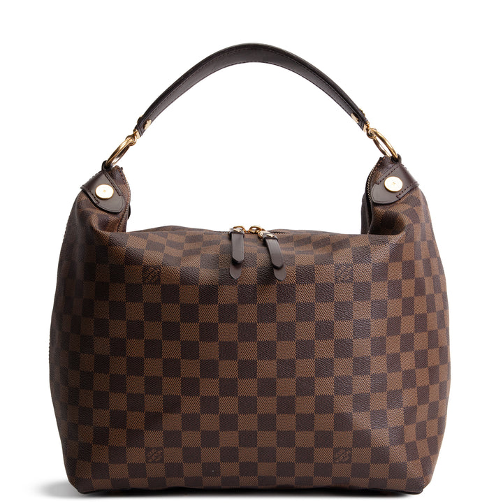 LOUIS VUITTON Damier Ebene Duomo Hobo