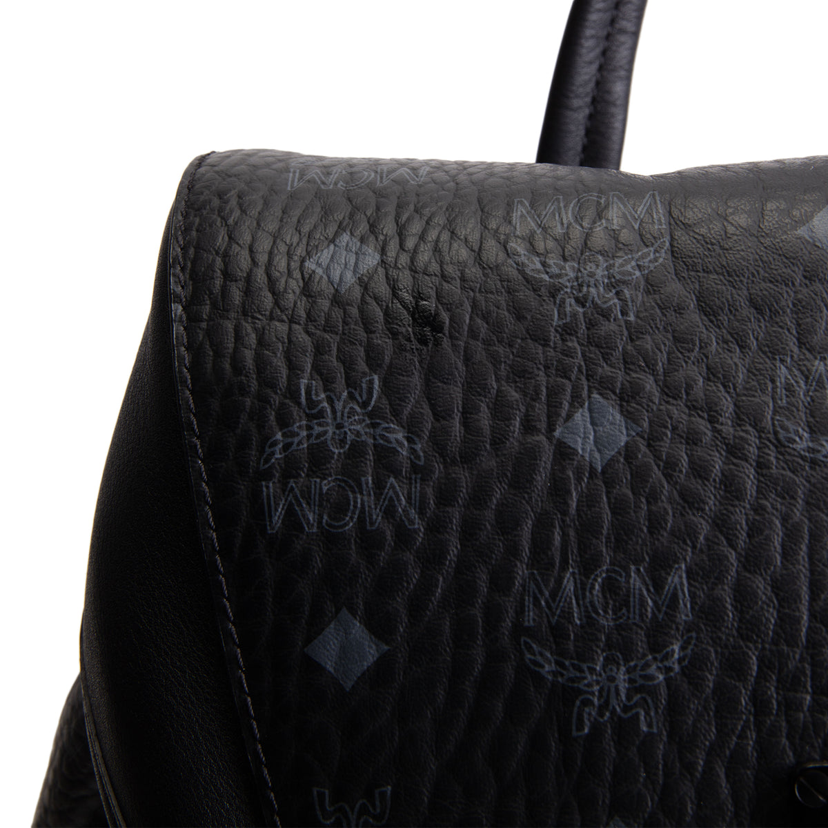 MCM Visetos Backpack - Black