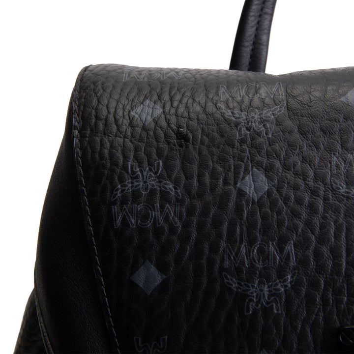 MCM Visetos Backpack - Black