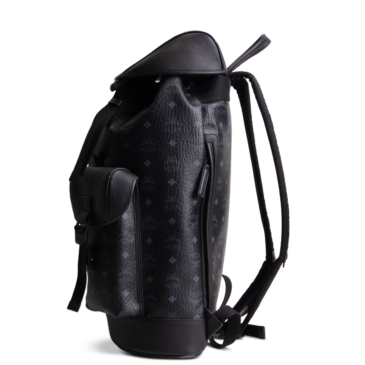 MCM Visetos Backpack - Black
