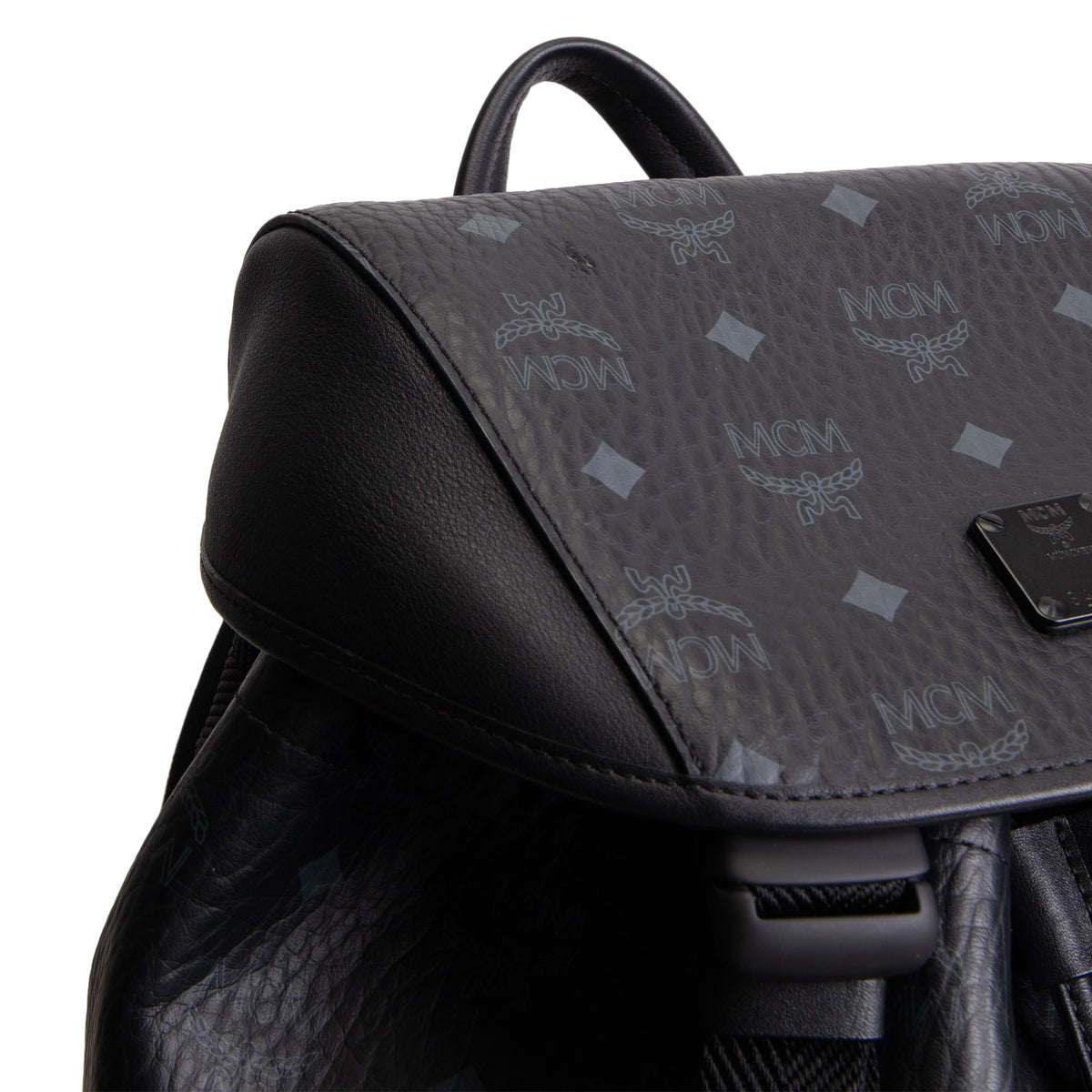 MCM Visetos Backpack - Black