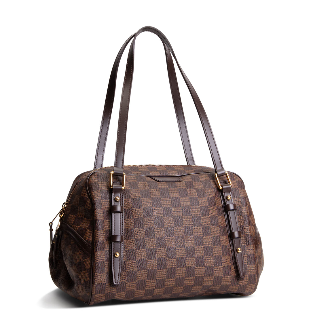 LOUIS VUITTON Damier Ebene Rivington Satchel