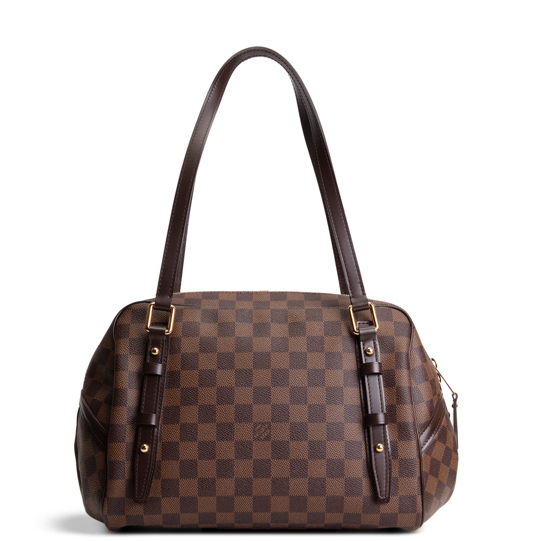 LOUIS VUITTON Damier Ebene Rivington Satchel