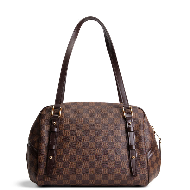 LOUIS VUITTON Damier Ebene Rivington Satchel