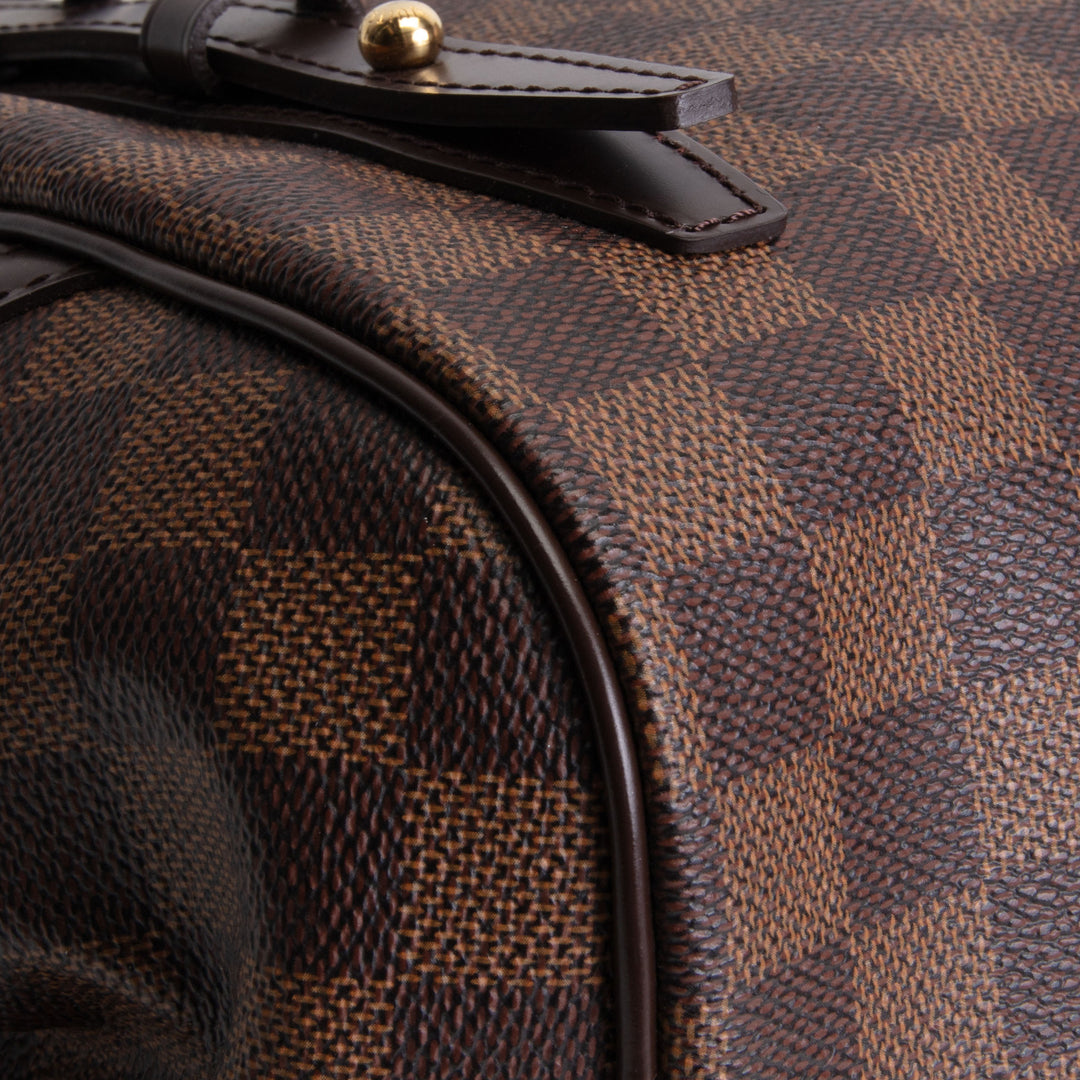 LOUIS VUITTON Damier Ebene Rivington Satchel
