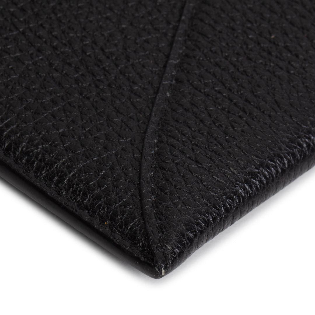 PRADA Pebbled Leather Envelope Pouch