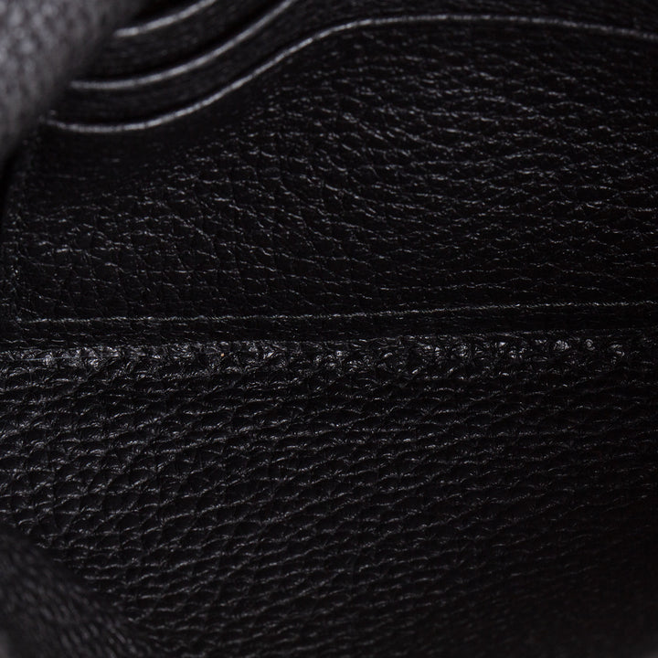 PRADA Pebbled Leather Envelope Pouch
