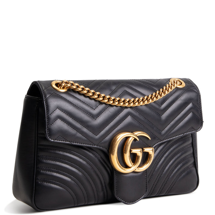 GUCCI GG Marmont Shoulder Flap Bag