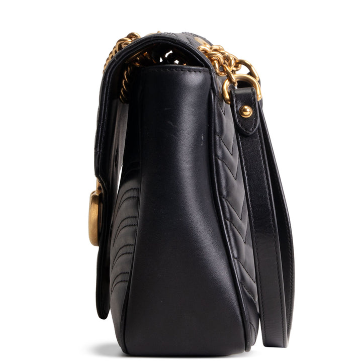 GUCCI GG Marmont Shoulder Flap Bag
