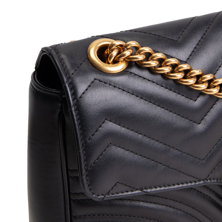 GUCCI GG Marmont Shoulder Flap Bag