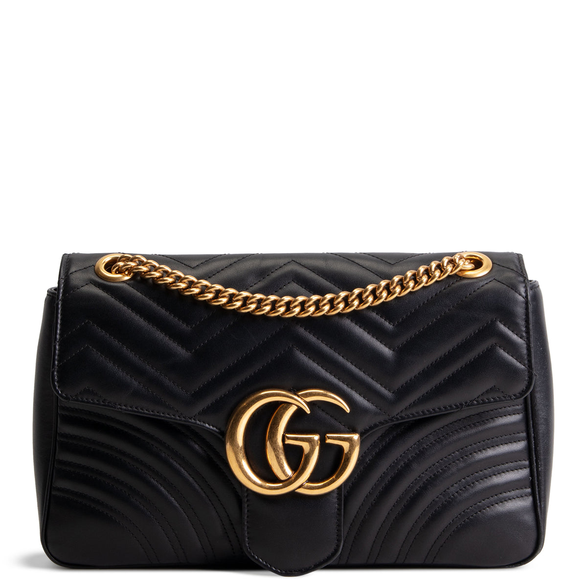 GUCCI GG Marmont Shoulder Flap Bag