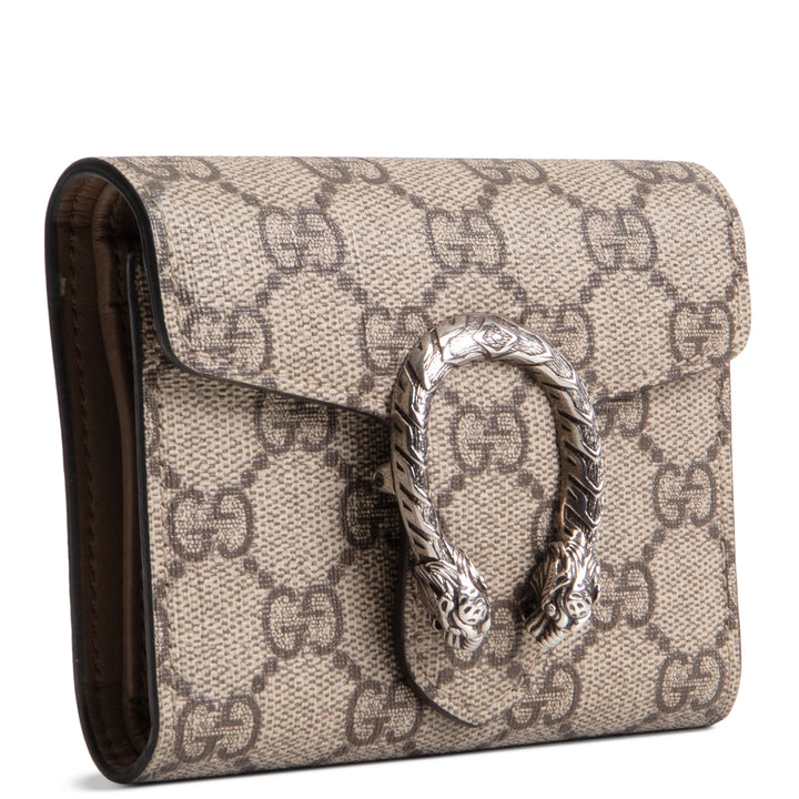 GUCCI GG Supreme Dionysus Compact Wallet