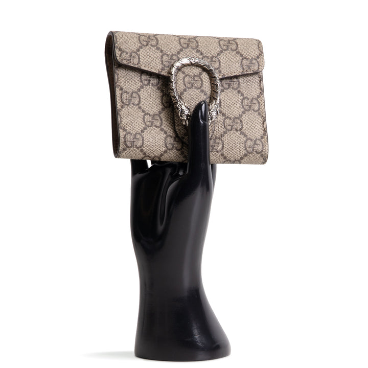 GUCCI GG Supreme Dionysus Compact Wallet