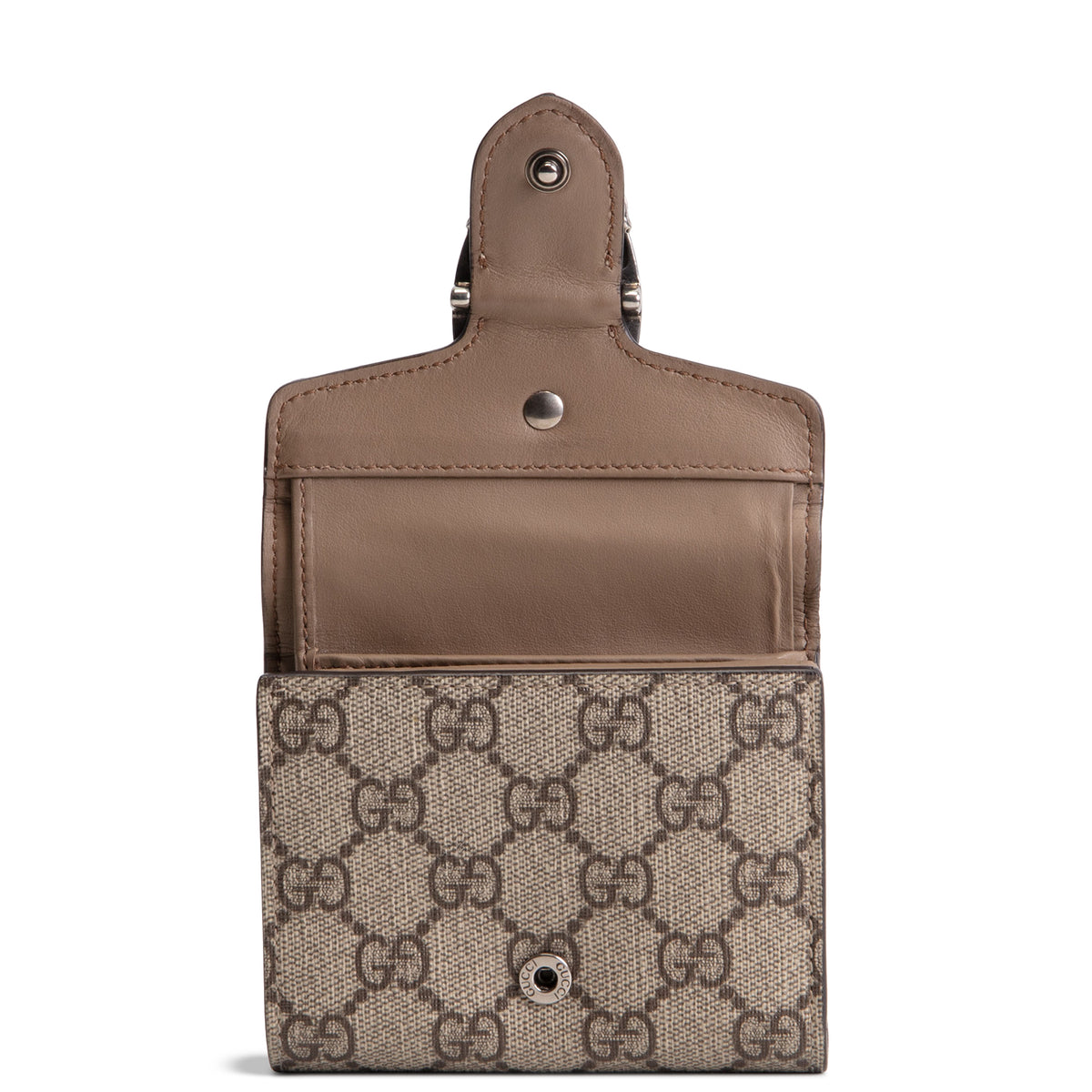GUCCI GG Supreme Dionysus Compact Wallet