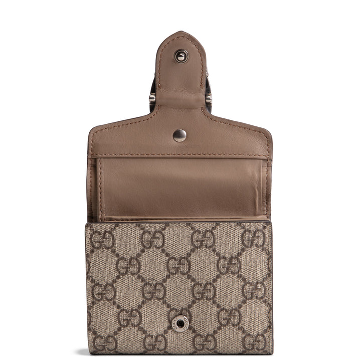 GUCCI GG Supreme Dionysus Compact Wallet