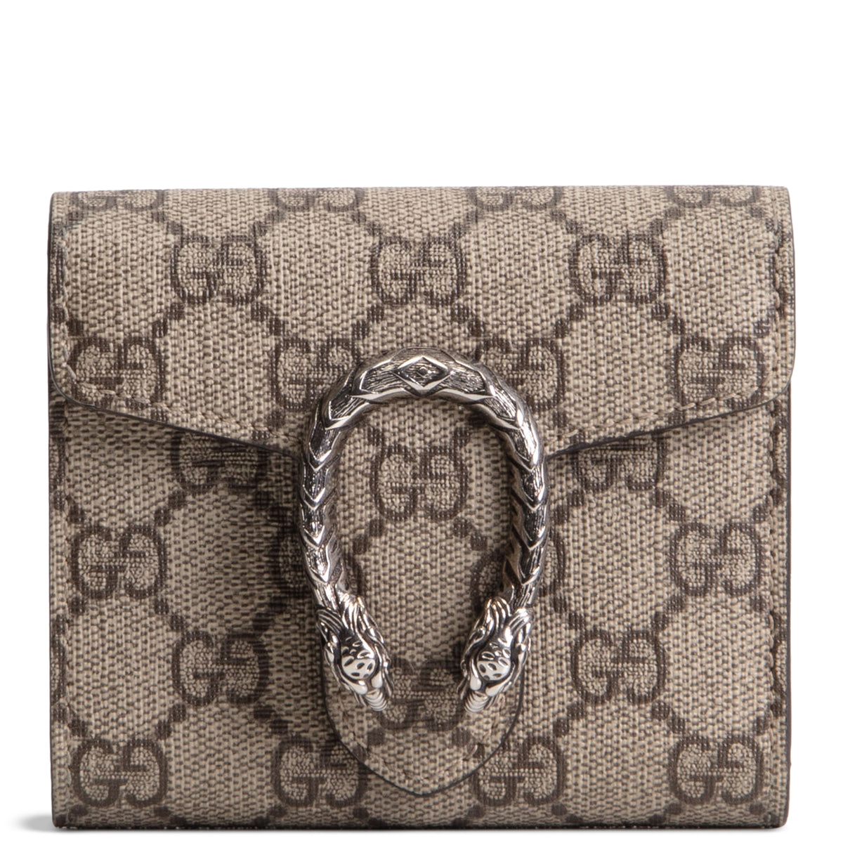 GUCCI GG Supreme Dionysus Compact Wallet