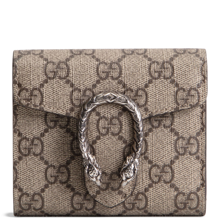 GUCCI GG Supreme Dionysus Compact Wallet