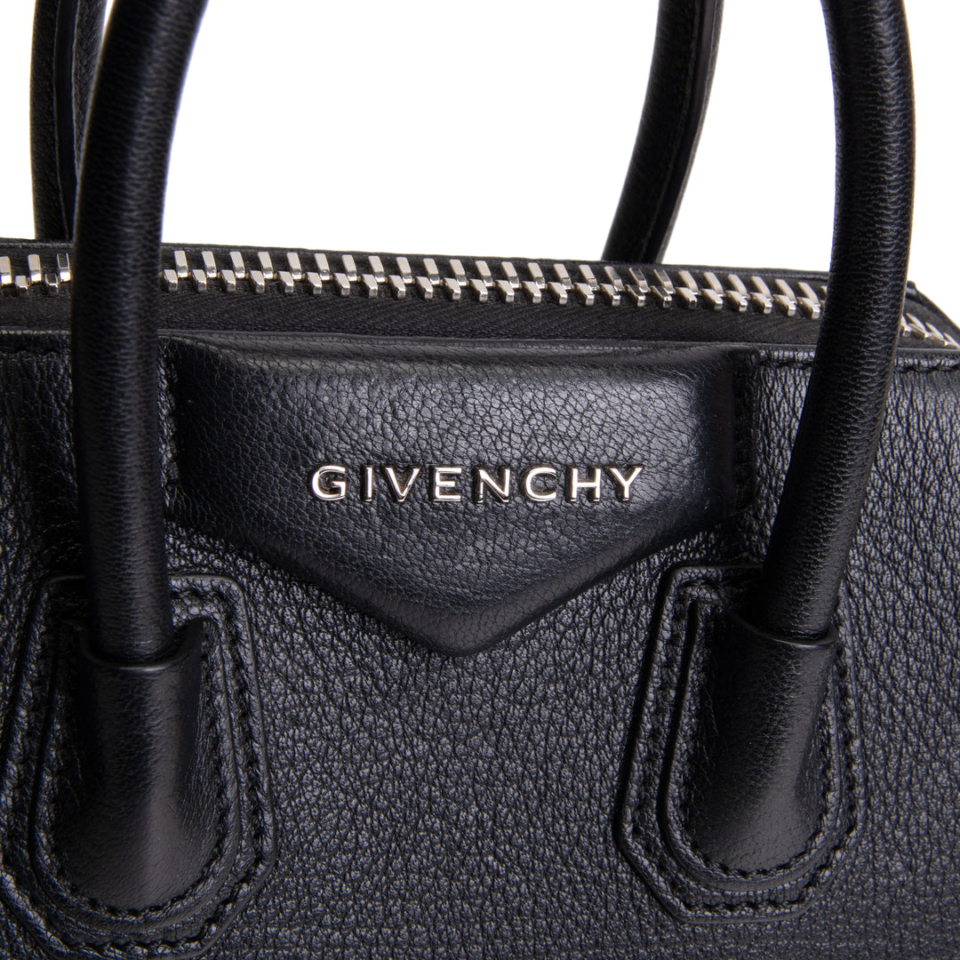 GIVENCHY Mini Antigona Shoulder Bag - Black
