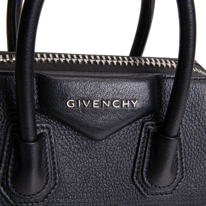 GIVENCHY Mini Antigona Shoulder Bag - Black
