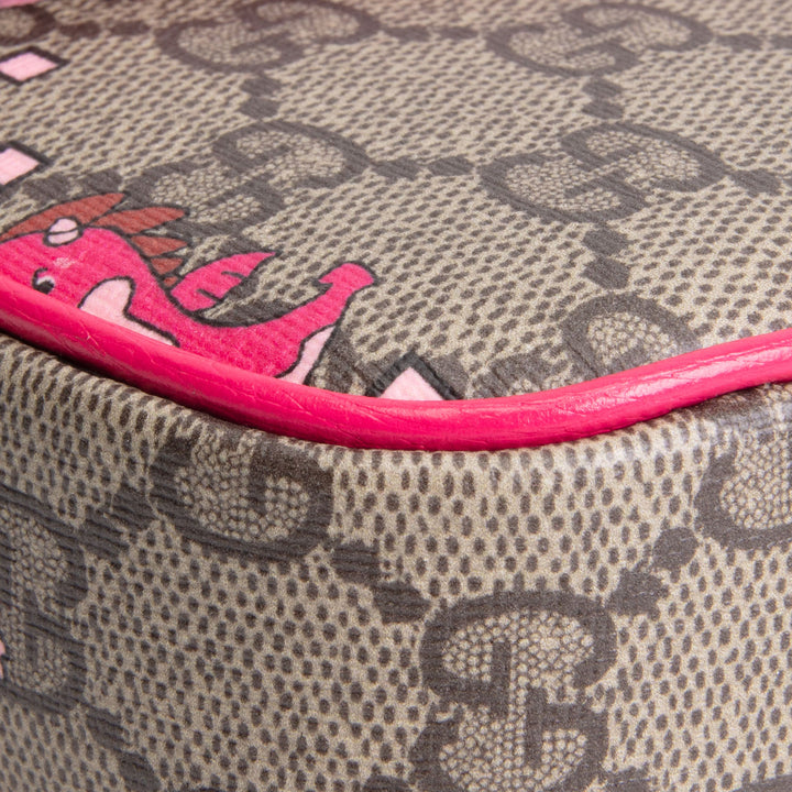 GUCCI GG Supreme "Year of The Dragon" Crossbody - Pink