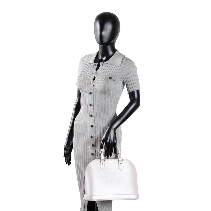 LOUIS VUITTON Epi Alma PM - Periwinkle