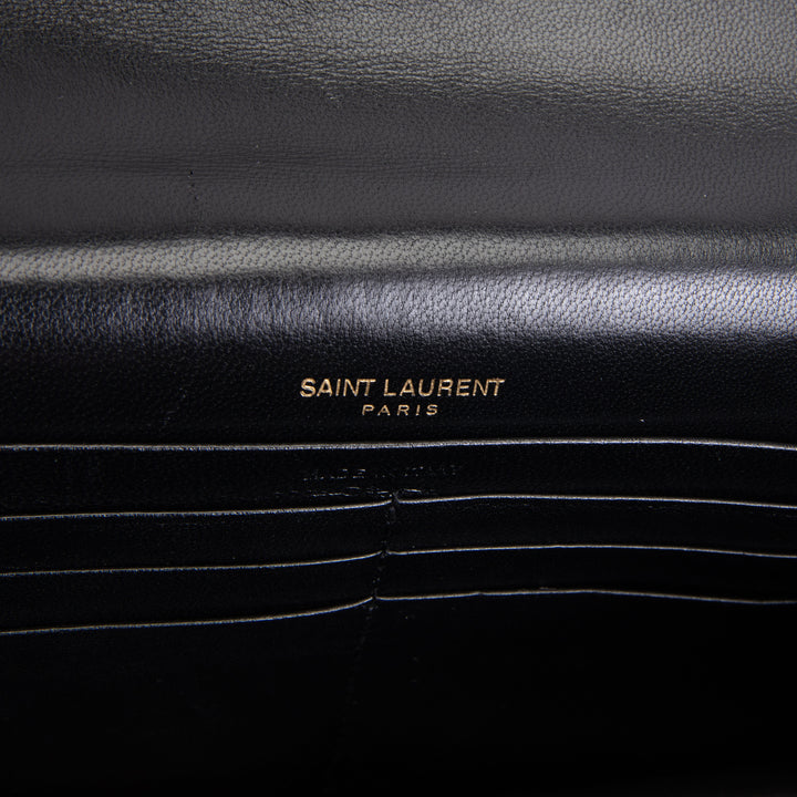 SAINT LAURENT Cassandre Envelope Chain Wallet