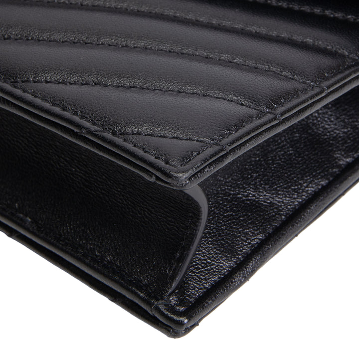 SAINT LAURENT Cassandre Envelope Chain Wallet