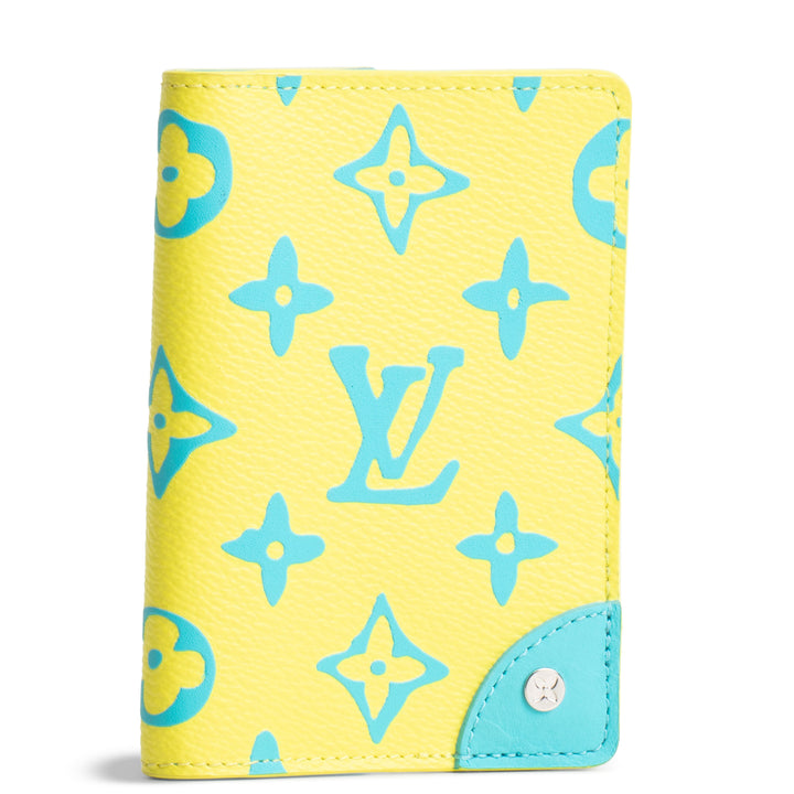 LOUIS VUITTON Monogram Playground Pocket Organizer - Yellow/Aqua