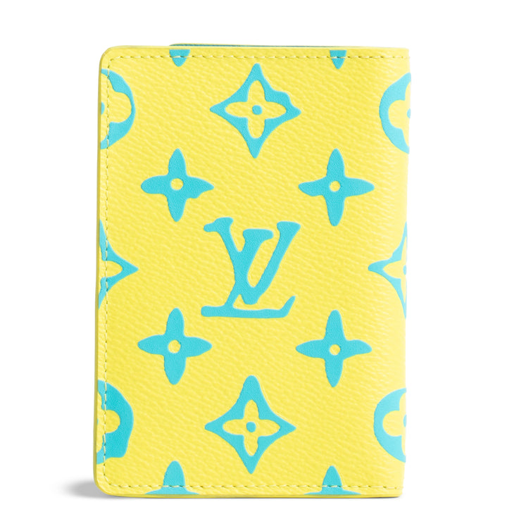 LOUIS VUITTON Monogram Playground Pocket Organizer - Yellow/Aqua
