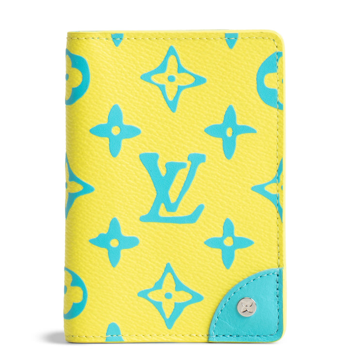 LOUIS VUITTON Monogram Playground Pocket Organizer - Yellow/Aqua