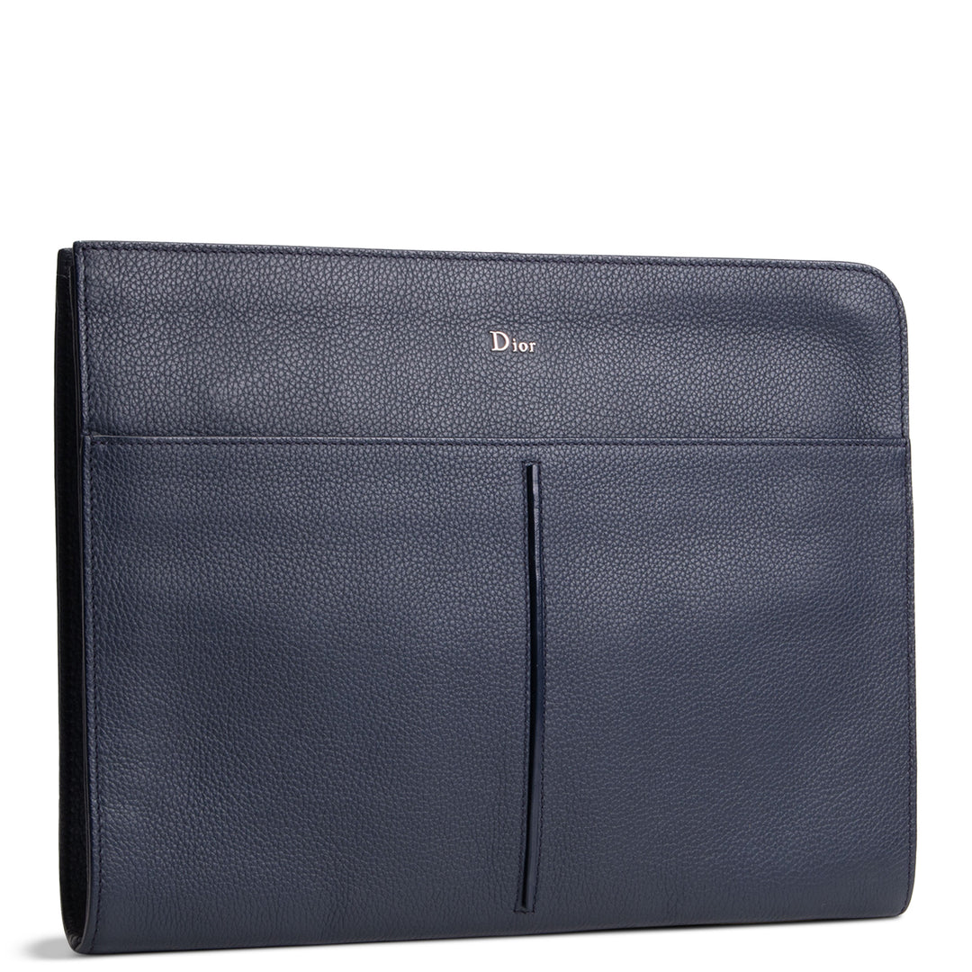 DIOR Flat Clutch - Navy