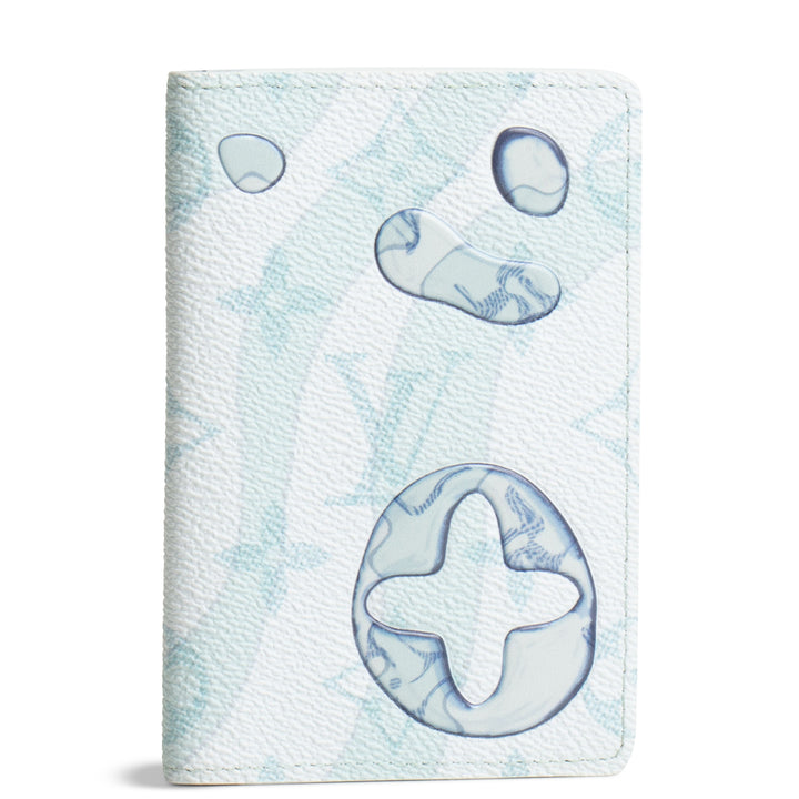 LOUIS VUITTON Monogram Aquagarden Pocket Organizer - Crystal Blue