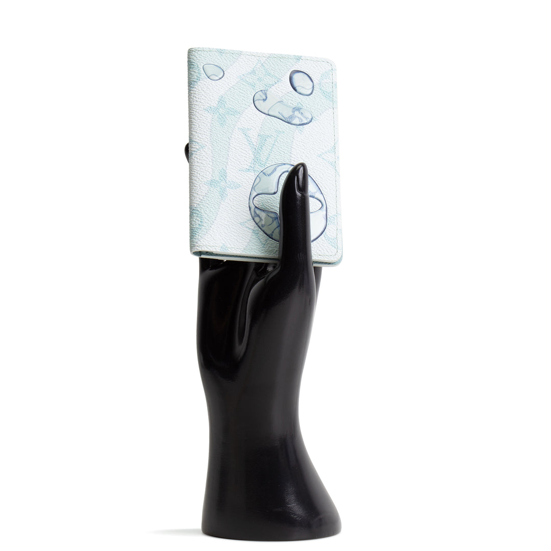 LOUIS VUITTON Monogram Aquagarden Pocket Organizer - Crystal Blue