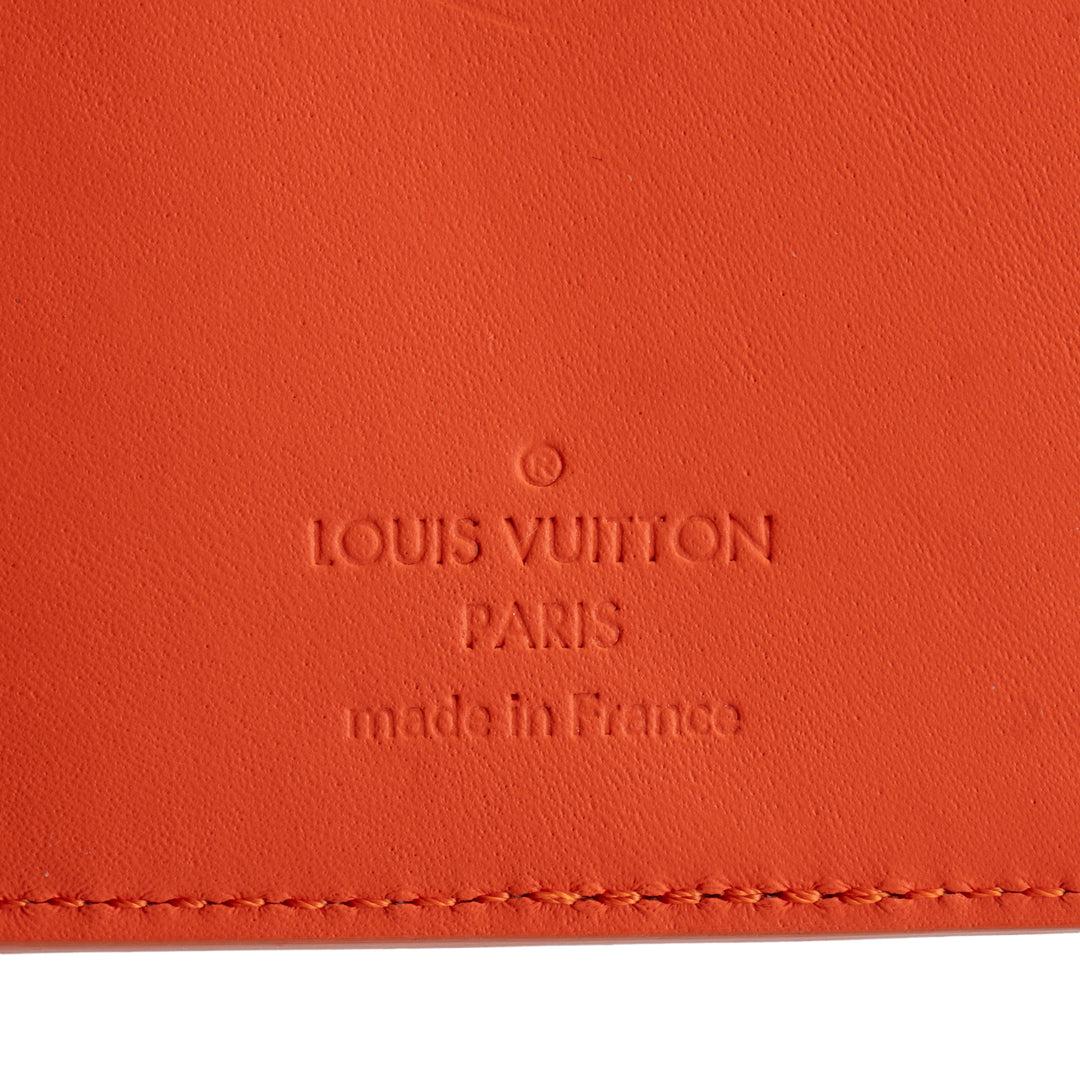LOUIS VUITTON Aerogram Pocket Organizer - Orange