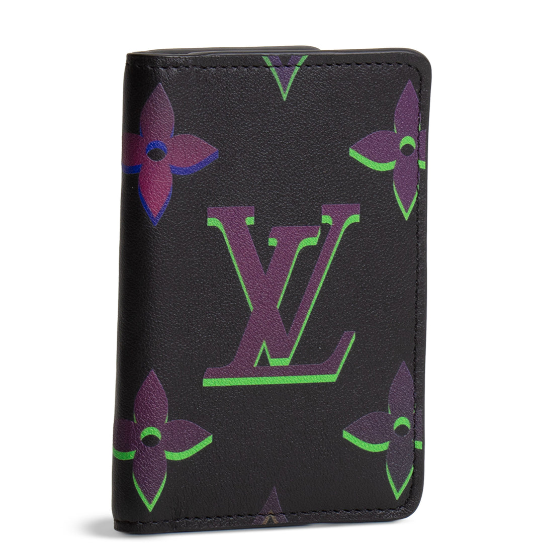 LOUIS VUITTON Monogram Spotlight Pocket Organizer - Black