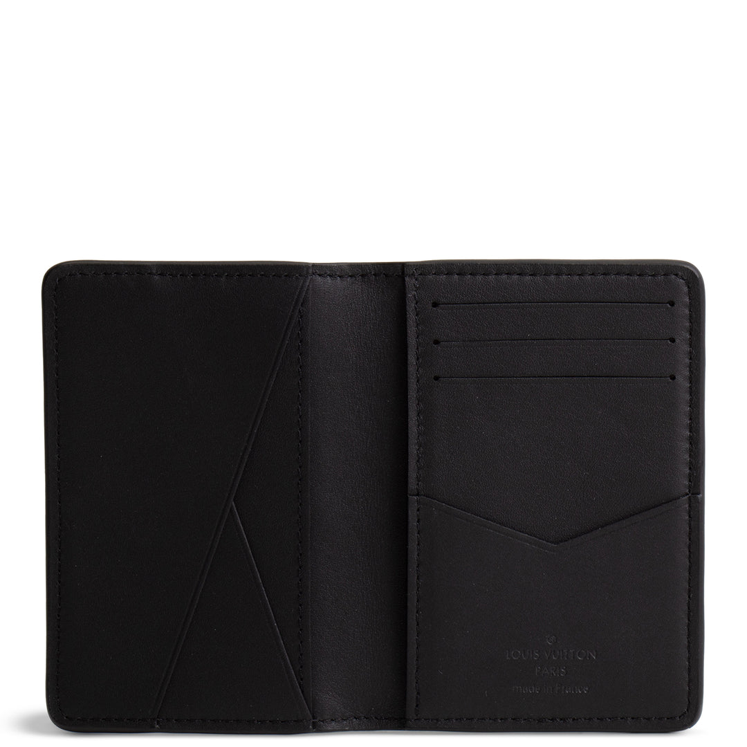 LOUIS VUITTON Monogram Spotlight Pocket Organizer - Black