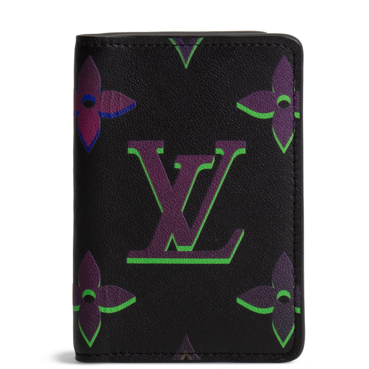 LOUIS VUITTON Monogram Spotlight Pocket Organizer - Black