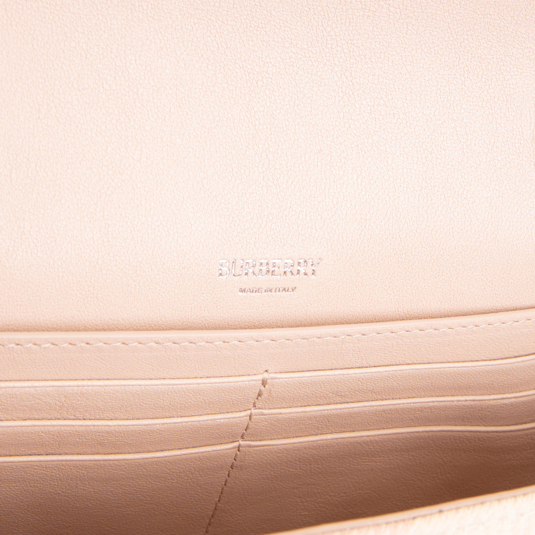 BURBERRY Snip Mini Chain Bag - Teacup