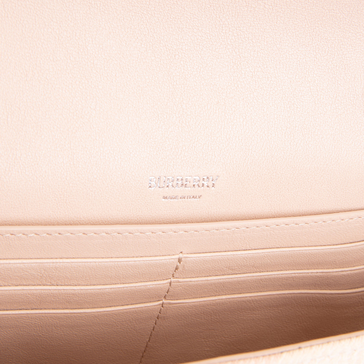 BURBERRY Snip Mini Chain Bag - Teacup