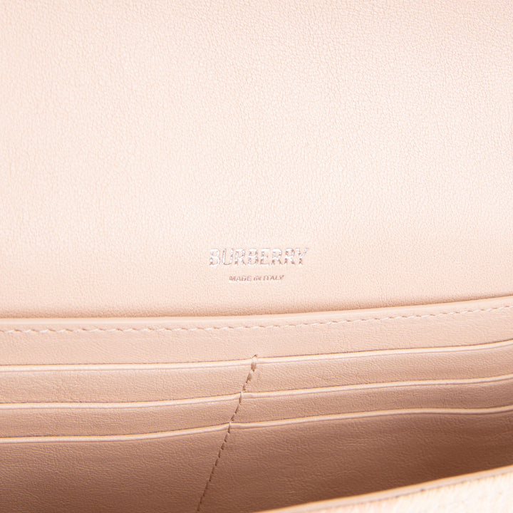 BURBERRY Snip Mini Chain Bag - Teacup