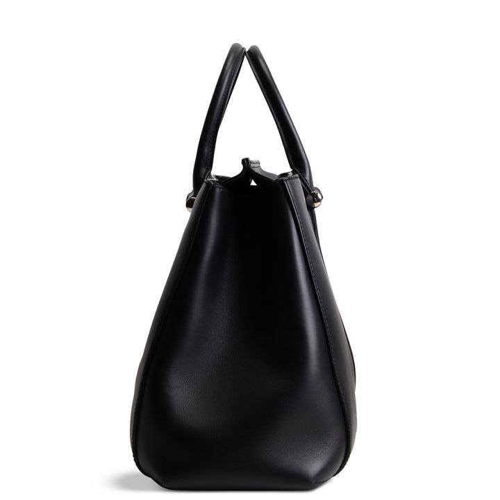 GUCCI Leather Lady Bamboo Tote - Black OUTLET FINAL SALE