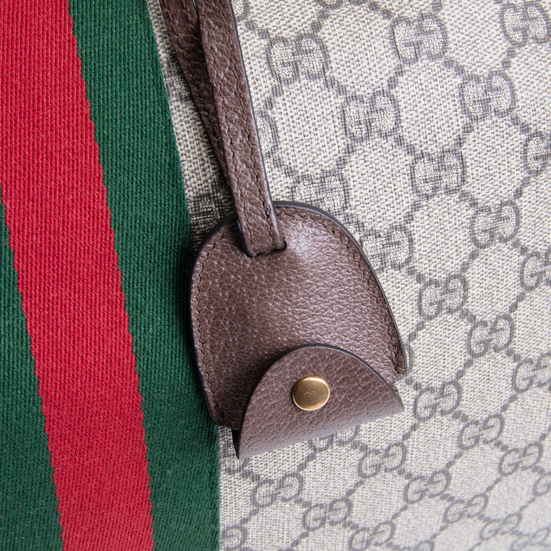 GUCCI GG Supreme Ophidia Medium Duffle Bag