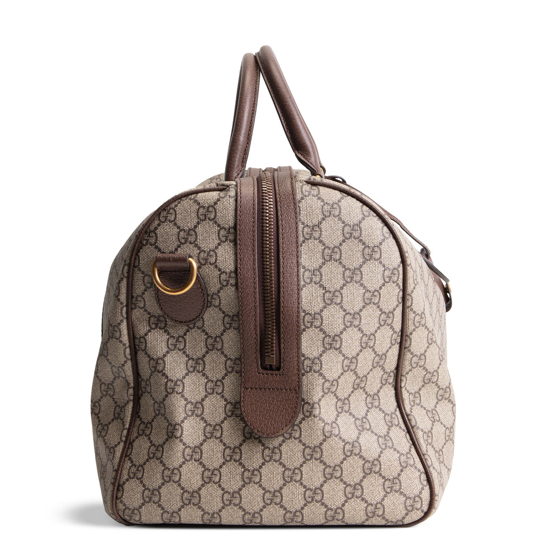 GUCCI GG Supreme Ophidia Medium Duffle Bag