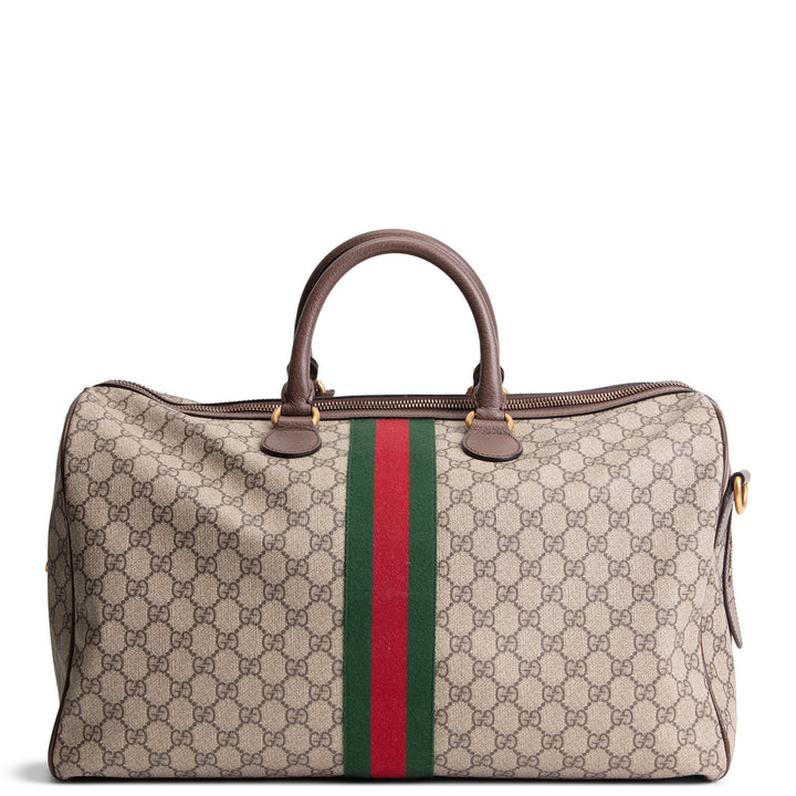 GUCCI GG Supreme Ophidia Medium Duffle Bag
