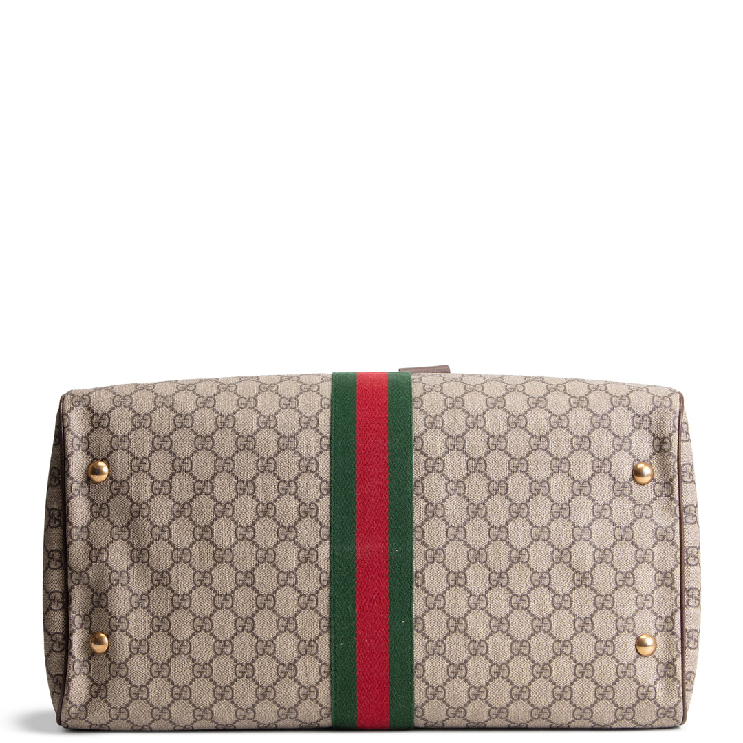 GUCCI GG Supreme Ophidia Medium Duffle Bag