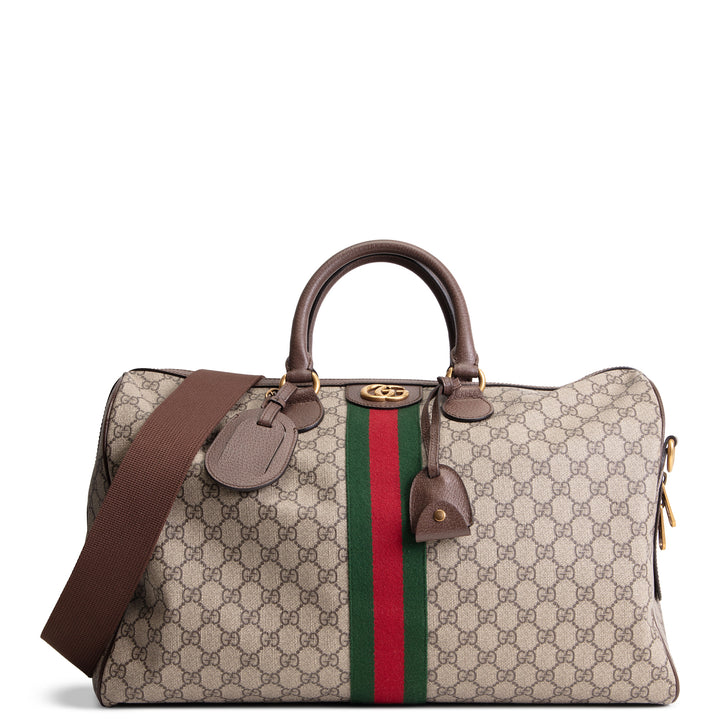 GUCCI GG Supreme Ophidia Medium Duffle Bag