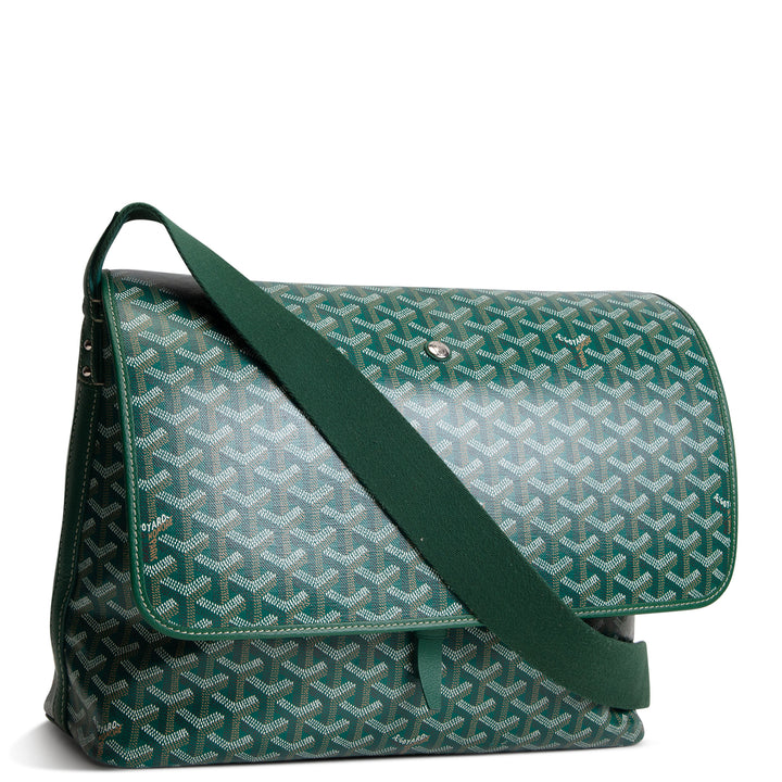 GOYARD Goyardine Capetien Messenger - Green OUTLET FINAL SALE