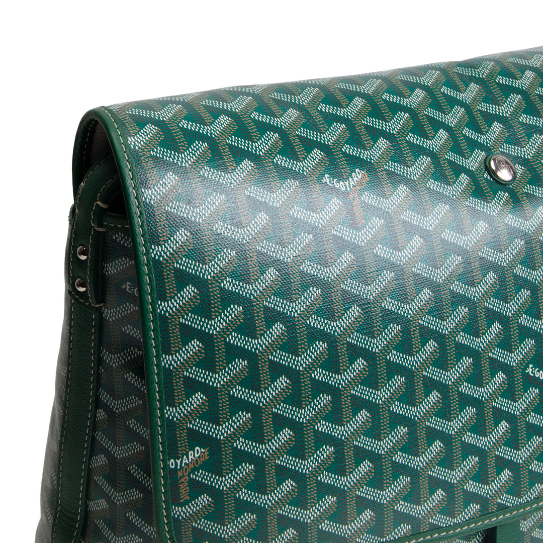 GOYARD Goyardine Capetien Messenger - Green OUTLET FINAL SALE