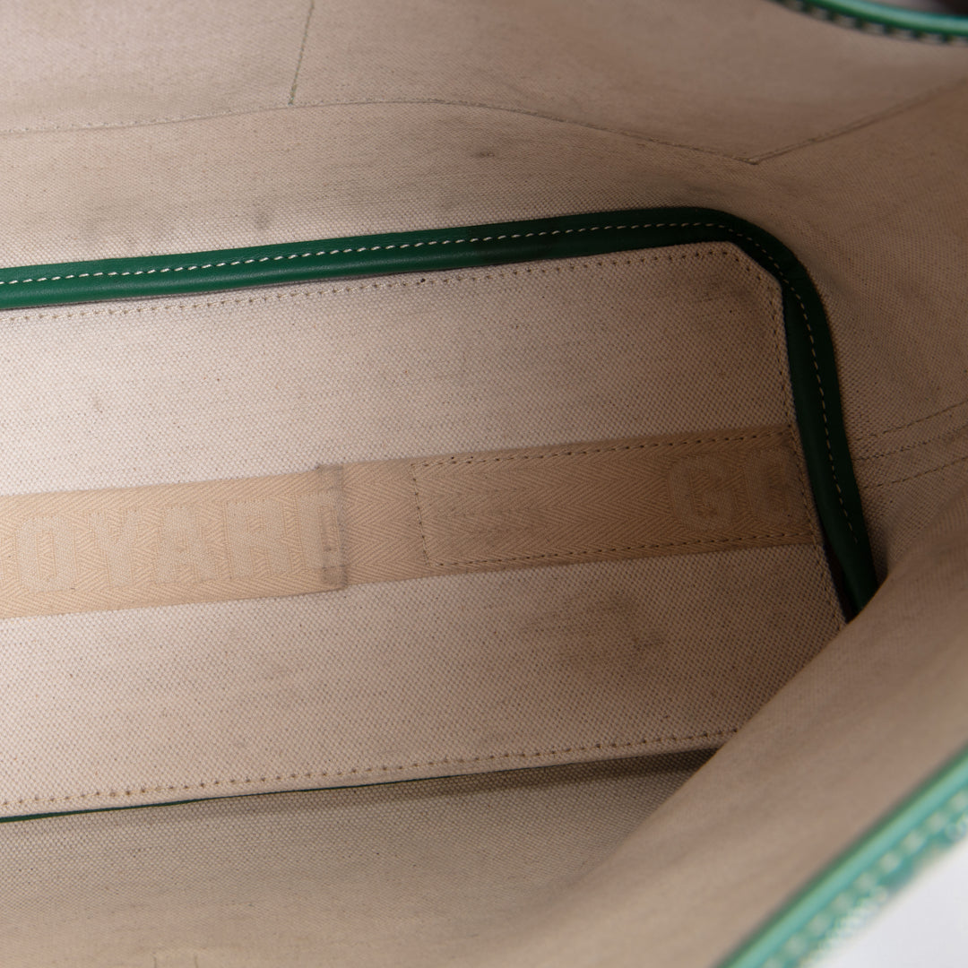 GOYARD Goyardine Capetien Messenger - Green OUTLET FINAL SALE